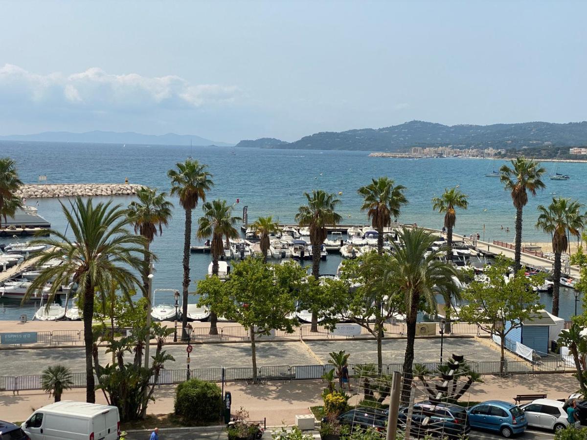 T2 Coquet Le Lavandou Plein Centre Vue Mer Exceptionnelle. Apartamento Exterior foto